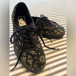 Vans Gothic Witchy Vibe Skater Shoes. RARE